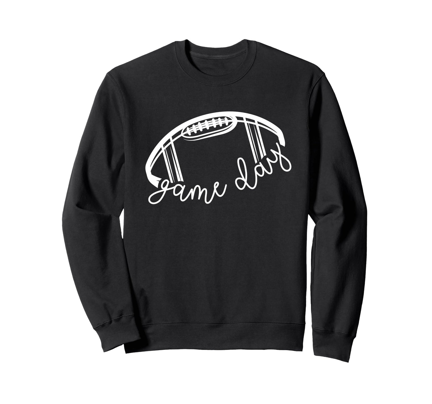 Game Day Mom Football Sweatshirt - Minimalist Print Unisex - T-Shirt, Sweatshirt, Hoodie