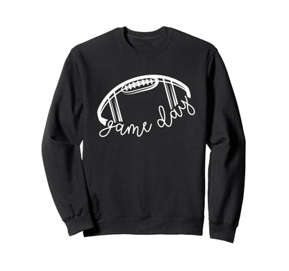 Game Day Mom Football Sweatshirt - Minimalist Print Unisex - T-Shirt, Sweatshirt, Hoodie