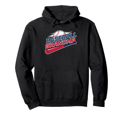 Baseball Grandma Hoodie - Trendy Graphic for Adults - T-Shirt, Sweatshirt, Hoodie