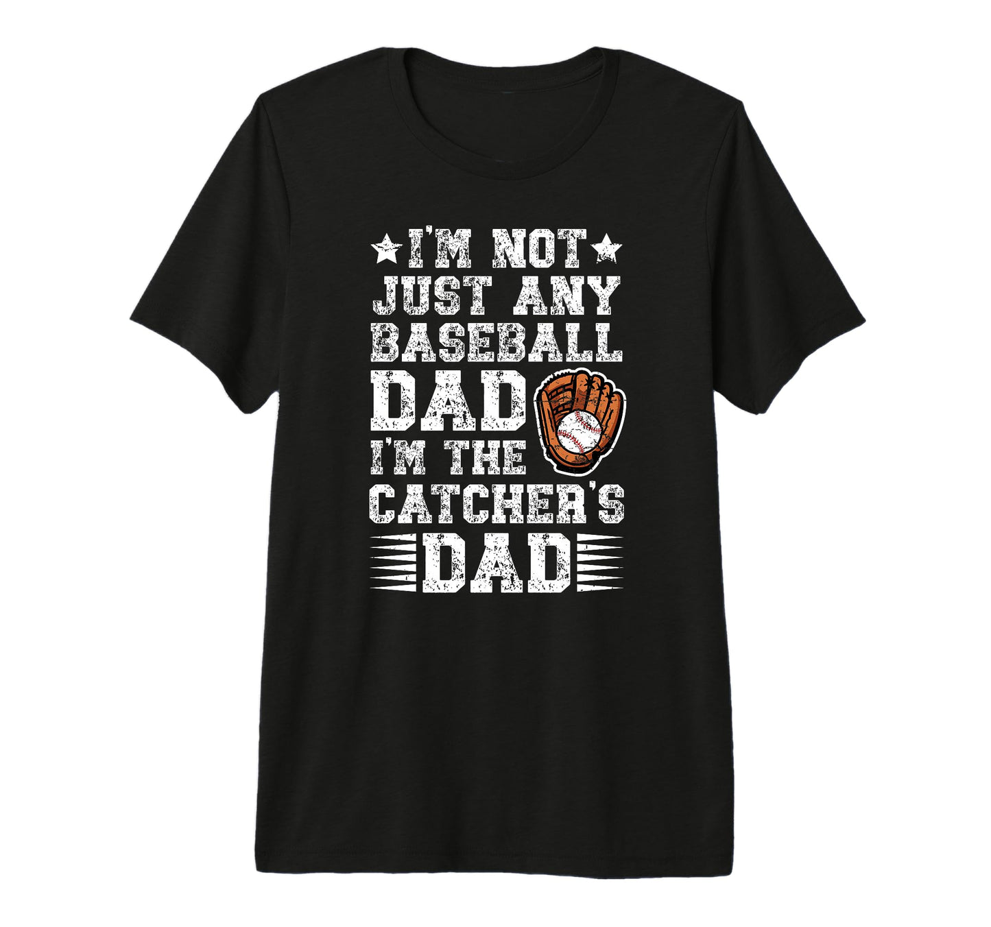 Mens Im Baseball Catcher Dad Baseball T-Shirt - Minimalist Print Men Women - T-Shirt, Sweatshirt, Hoodie