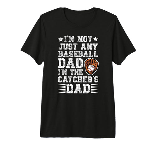 Mens Im Baseball Catcher Dad Baseball T-Shirt - Minimalist Print Men Women - T-Shirt, Sweatshirt, Hoodie