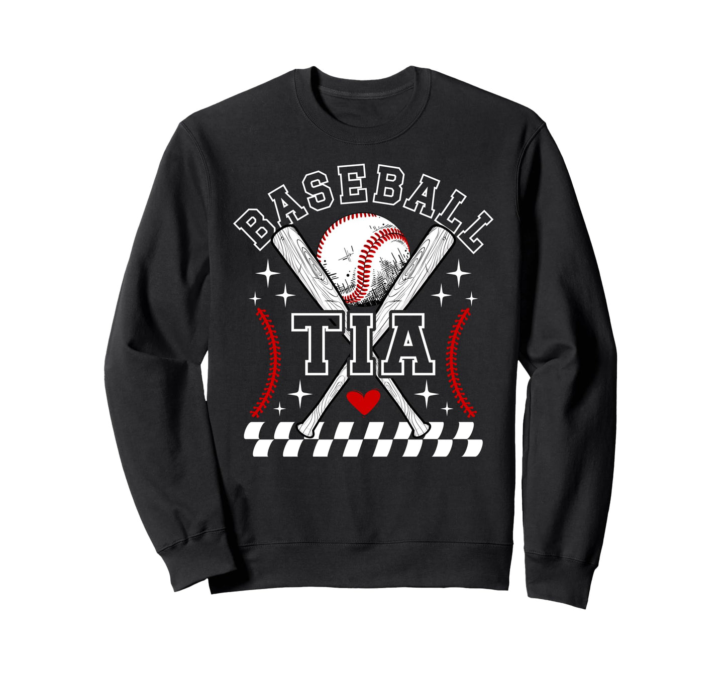 Baseball Tia Baseball Player Tia Sweatshirt - Novelty Apparel Unisex - T-Shirt, Sweatshirt, Hoodie