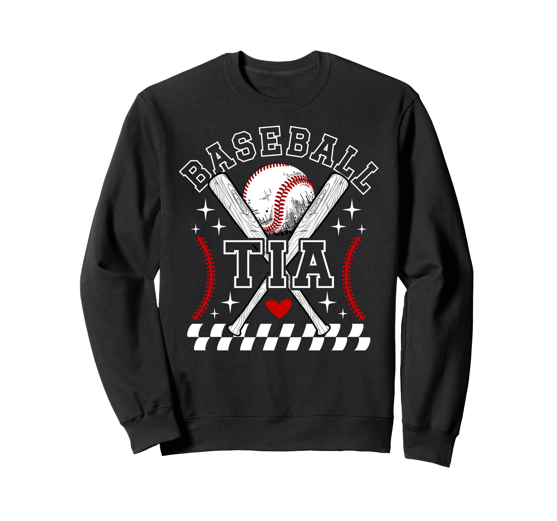 Baseball Tia Baseball Player Tia Sweatshirt - Novelty Apparel Unisex - T-Shirt, Sweatshirt, Hoodie