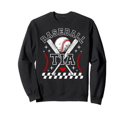 Baseball Tia Baseball Player Tia Sweatshirt - Novelty Apparel Unisex - T-Shirt, Sweatshirt, Hoodie