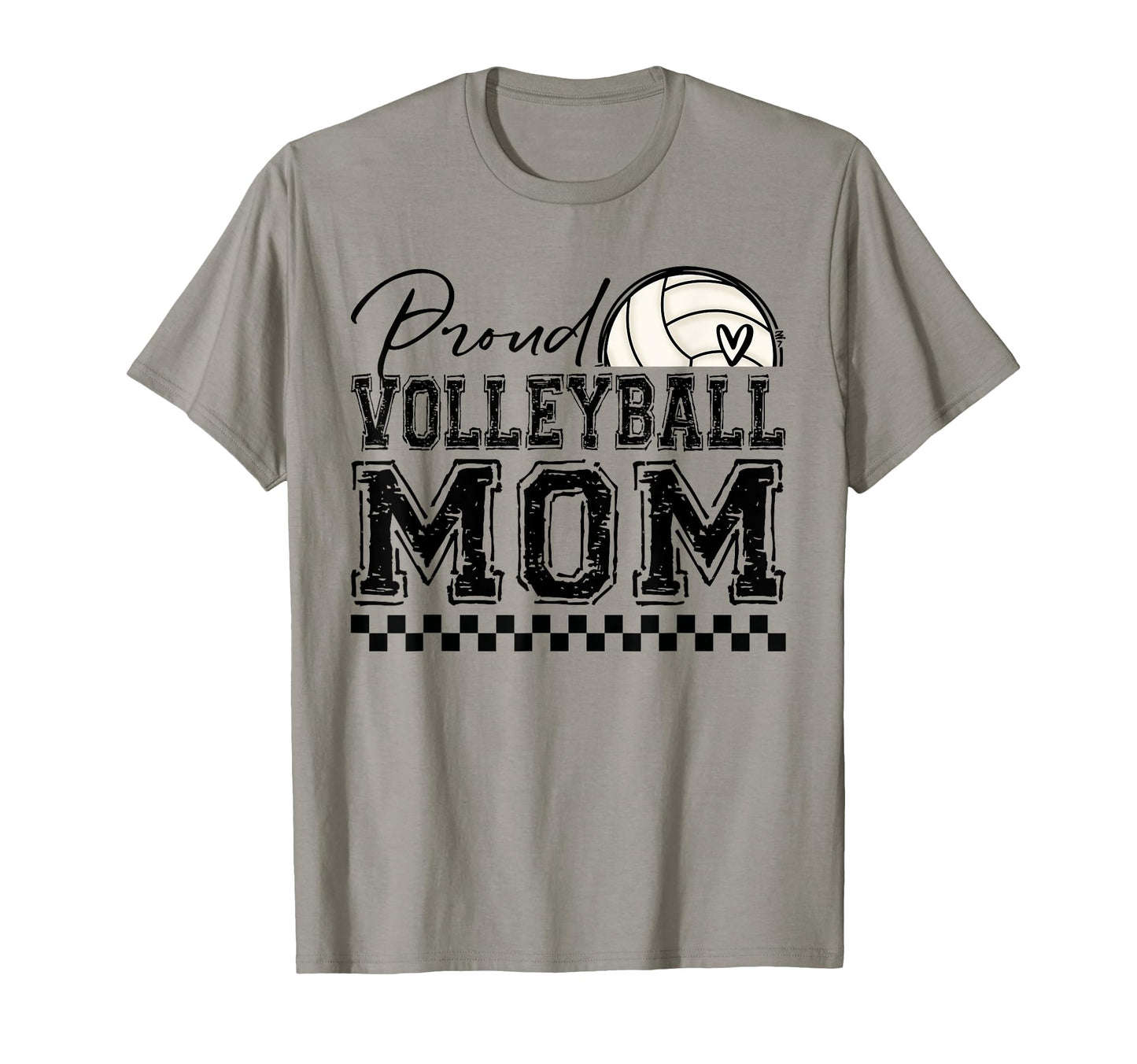 Proud Volleyball Mom Sports Mothers Day T-Shirt - Aesthetic Graphic Unisex - T-Shirt, Sweatshirt, Hoodie