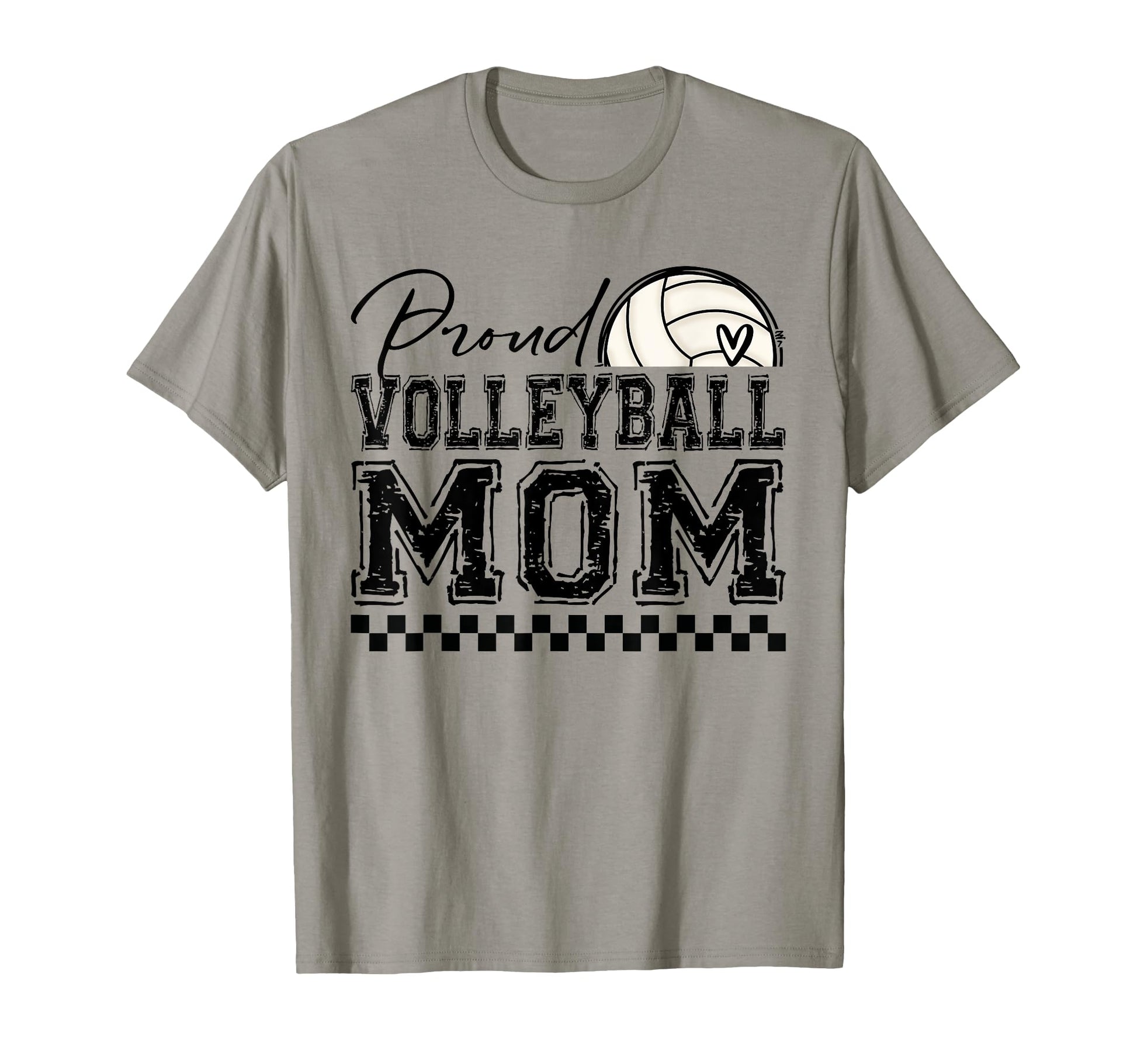 Proud Volleyball Mom Sports Mothers Day T-Shirt - Aesthetic Graphic Unisex - T-Shirt, Sweatshirt, Hoodie