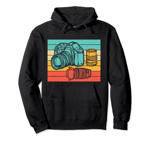 Camera Art Photographer Hoodie - Casual Everyday Wear for Adults - T-Shirt, Sweatshirt, Hoodie