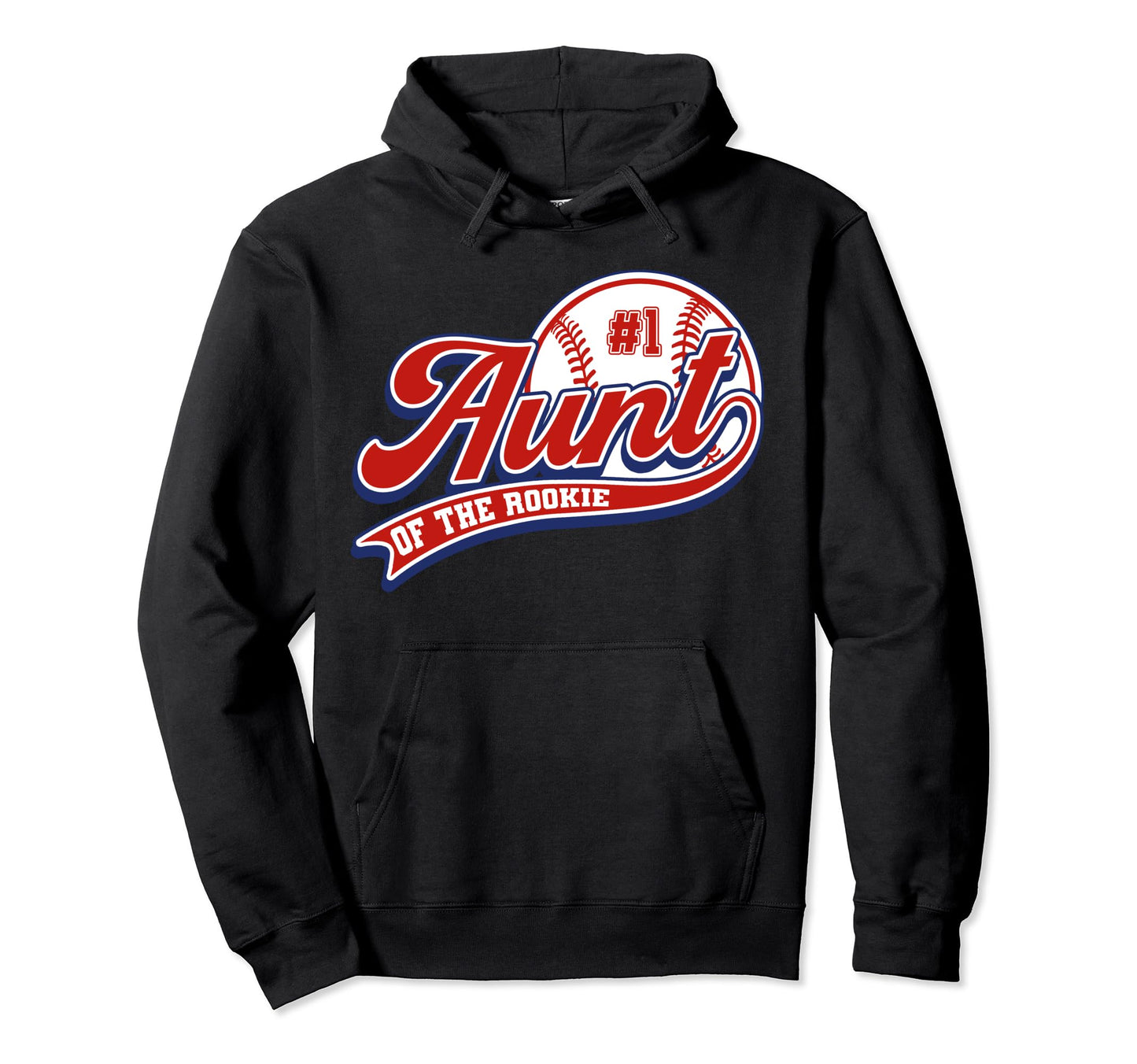 Aunt Rookie Year 1St Birthday Hoodie - Fun Novelty Design Men Women - T-Shirt, Sweatshirt, Hoodie