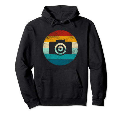 Camera Lens Camera Photographer Hoodie - Streetwear Style for Adults - T-Shirt, Sweatshirt, Hoodie