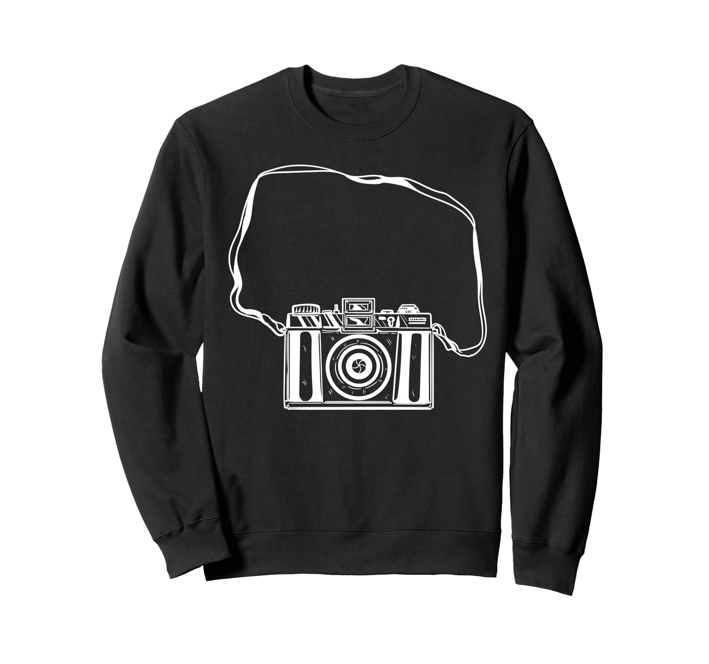 Camera Picture Photographer Sweatshirt - Custom Art Print Men Women - T-Shirt, Sweatshirt, Hoodie