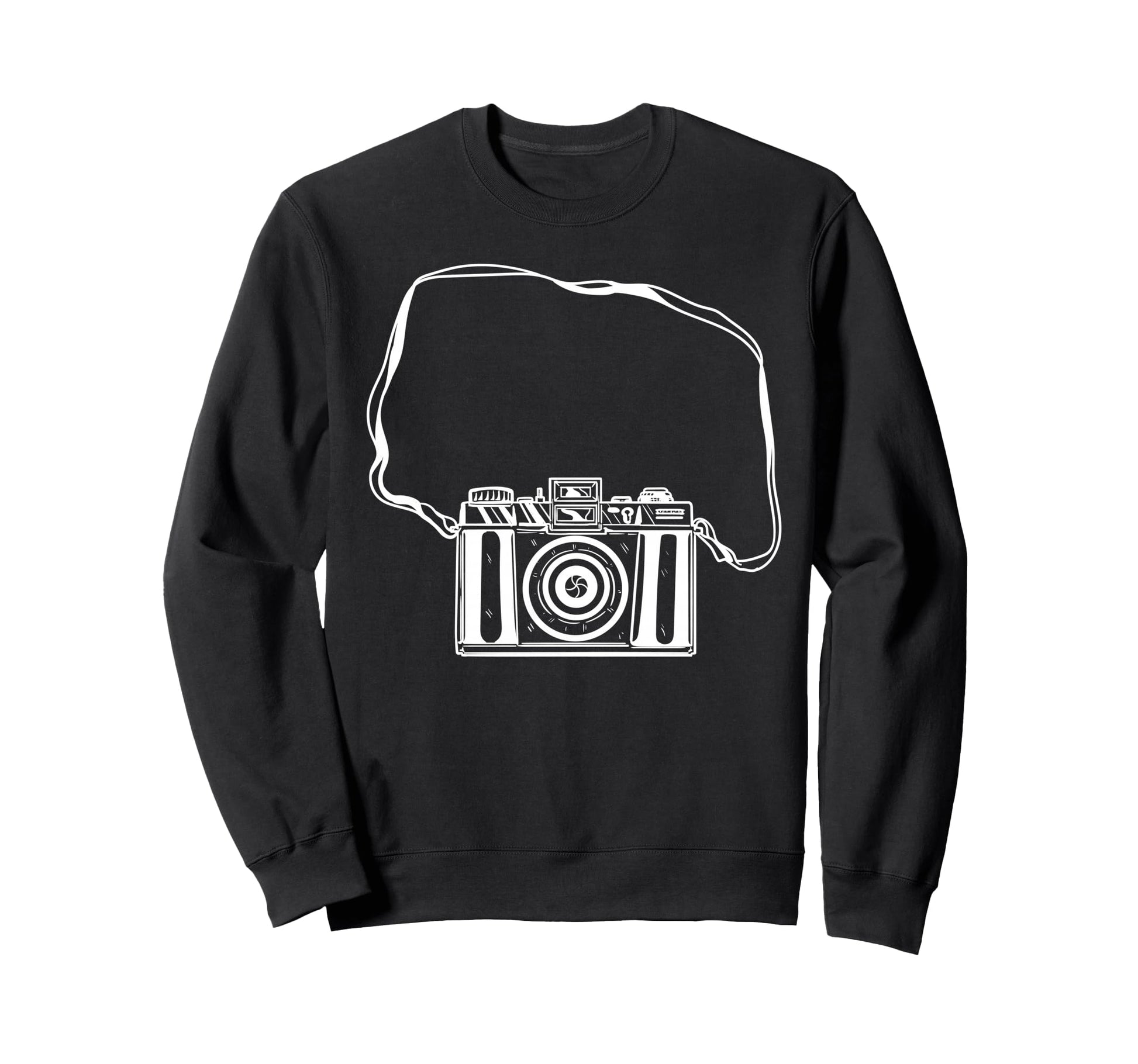 Camera Picture Photographer Sweatshirt - Custom Art Print Men Women - T-Shirt, Sweatshirt, Hoodie