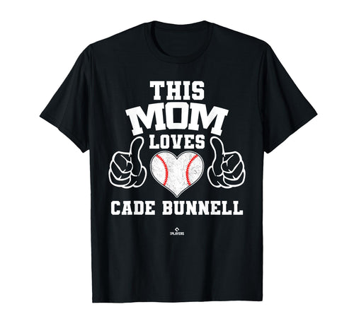 This Mom Loves Cade Bunnell T-Shirt - Casual Everyday Wear for Adults - T-Shirt, Sweatshirt, Hoodie