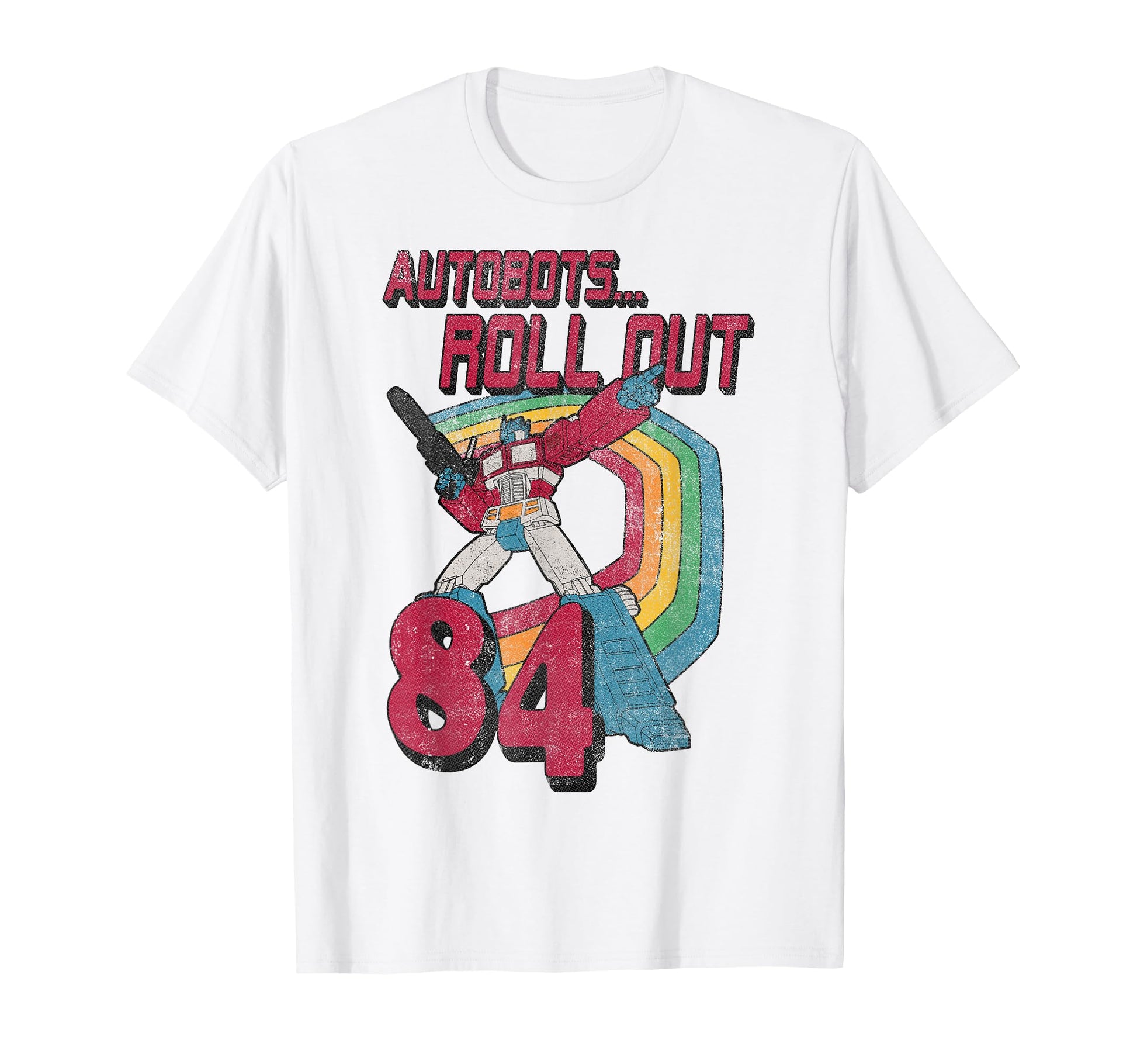 Transformers Autobots Roll Out 84 T-Shirt - Minimalist Print Unisex - T-Shirt, Sweatshirt, Hoodie