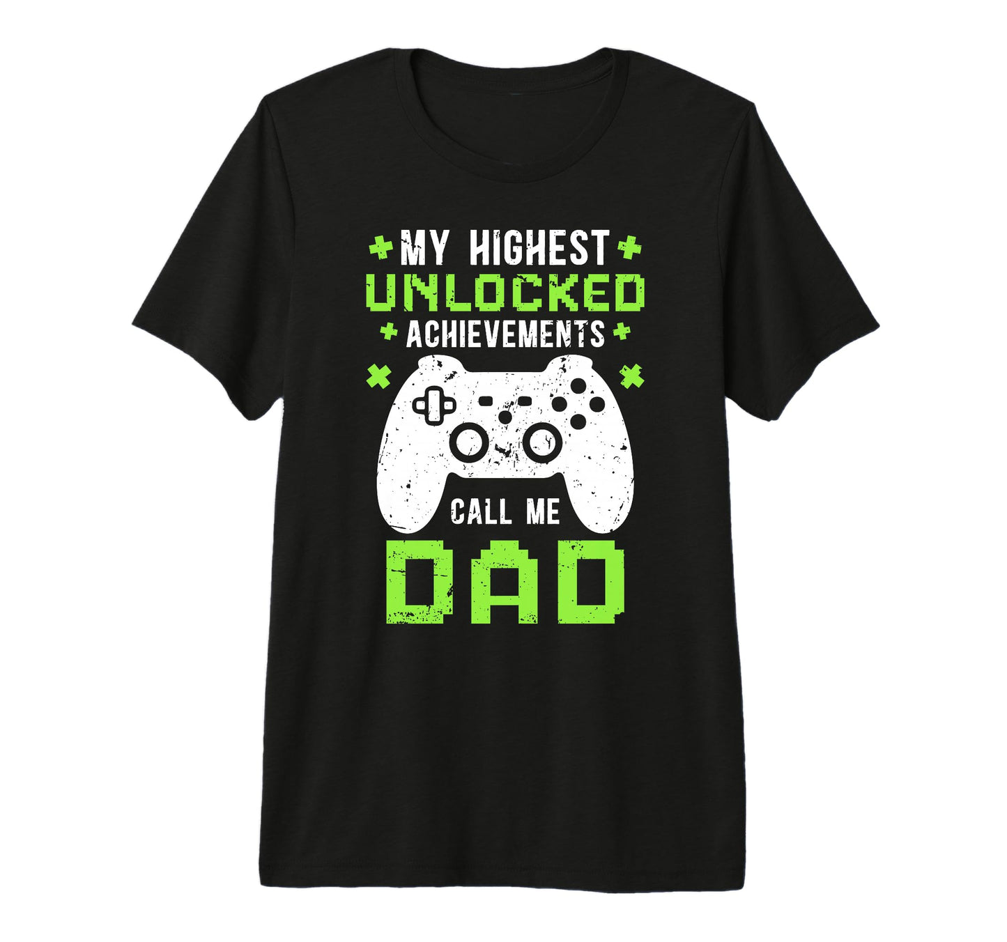 Mens Proud Gaming Dad Gamer Dad T-Shirt - Custom Art Print for Adults - T-Shirt, Sweatshirt, Hoodie