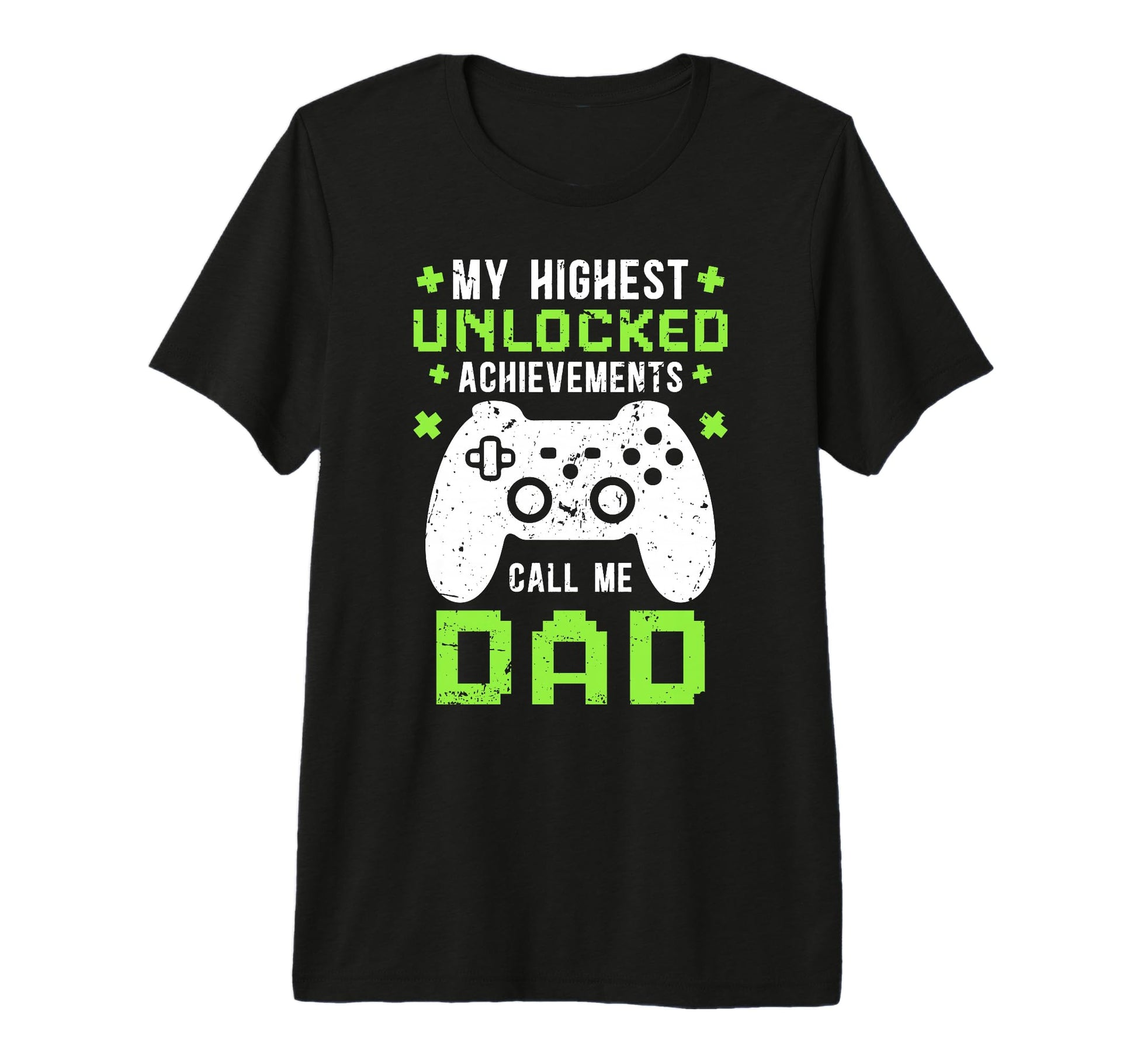 Mens Proud Gaming Dad Gamer Dad T-Shirt - Custom Art Print for Adults - T-Shirt, Sweatshirt, Hoodie