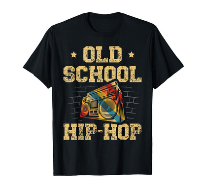 Old School Hip Hop 90S Party Theme T-Shirt - Aesthetic Graphic for Adults - T-Shirt, Sweatshirt, Hoodie