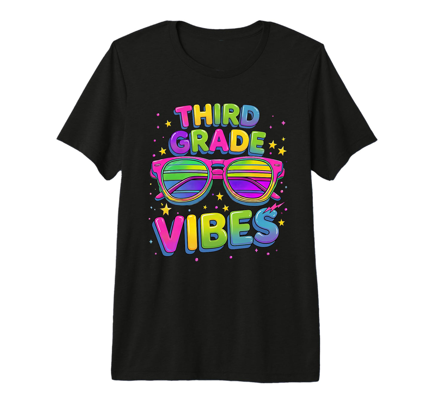 Third Grade Vibes 3Rd Grade Team 1St Day T-Shirt - Trendy Graphic Unisex - T-Shirt, Sweatshirt, Hoodie