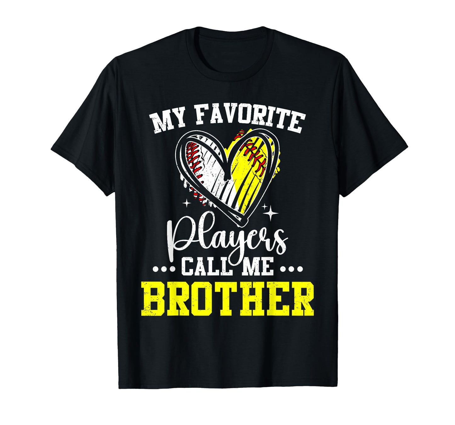My Favorite Baseball Softball Players Call T-Shirt - Graphic Print Unisex - T-Shirt, Sweatshirt, Hoodie