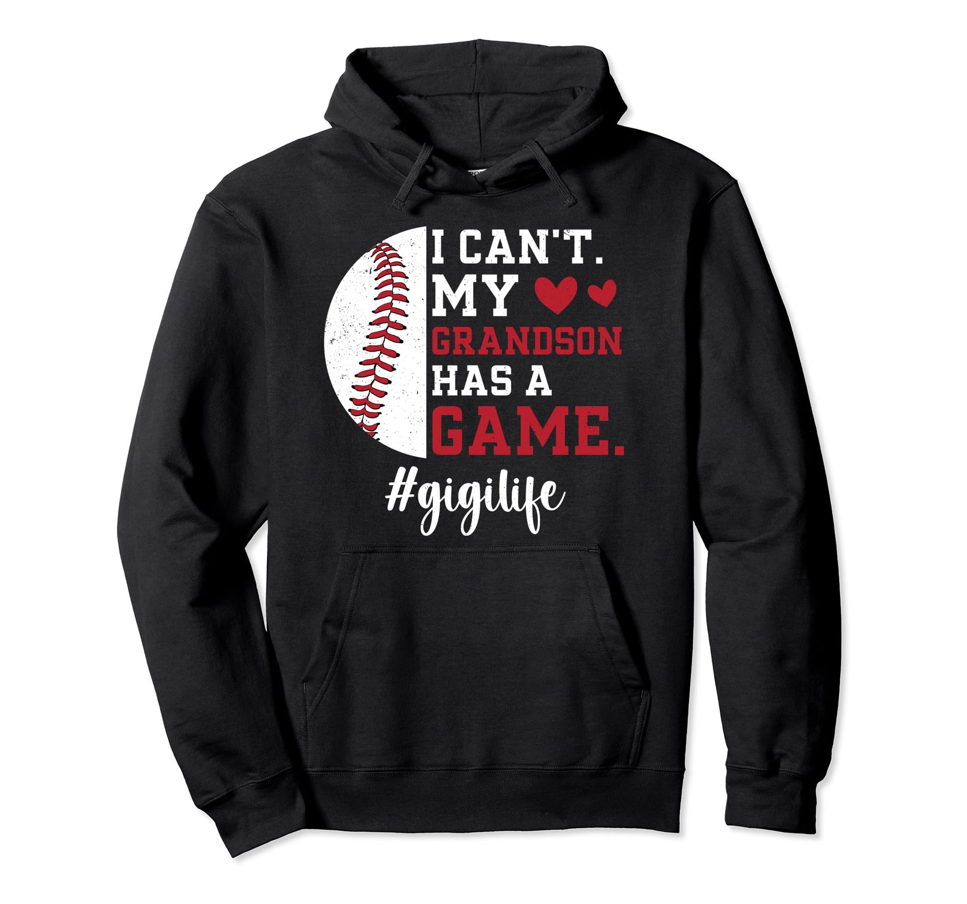 Gigi Life Baseball Gigi Baseball Player Hoodie - Trendy Graphic for Adults - T-Shirt, Sweatshirt, Hoodie