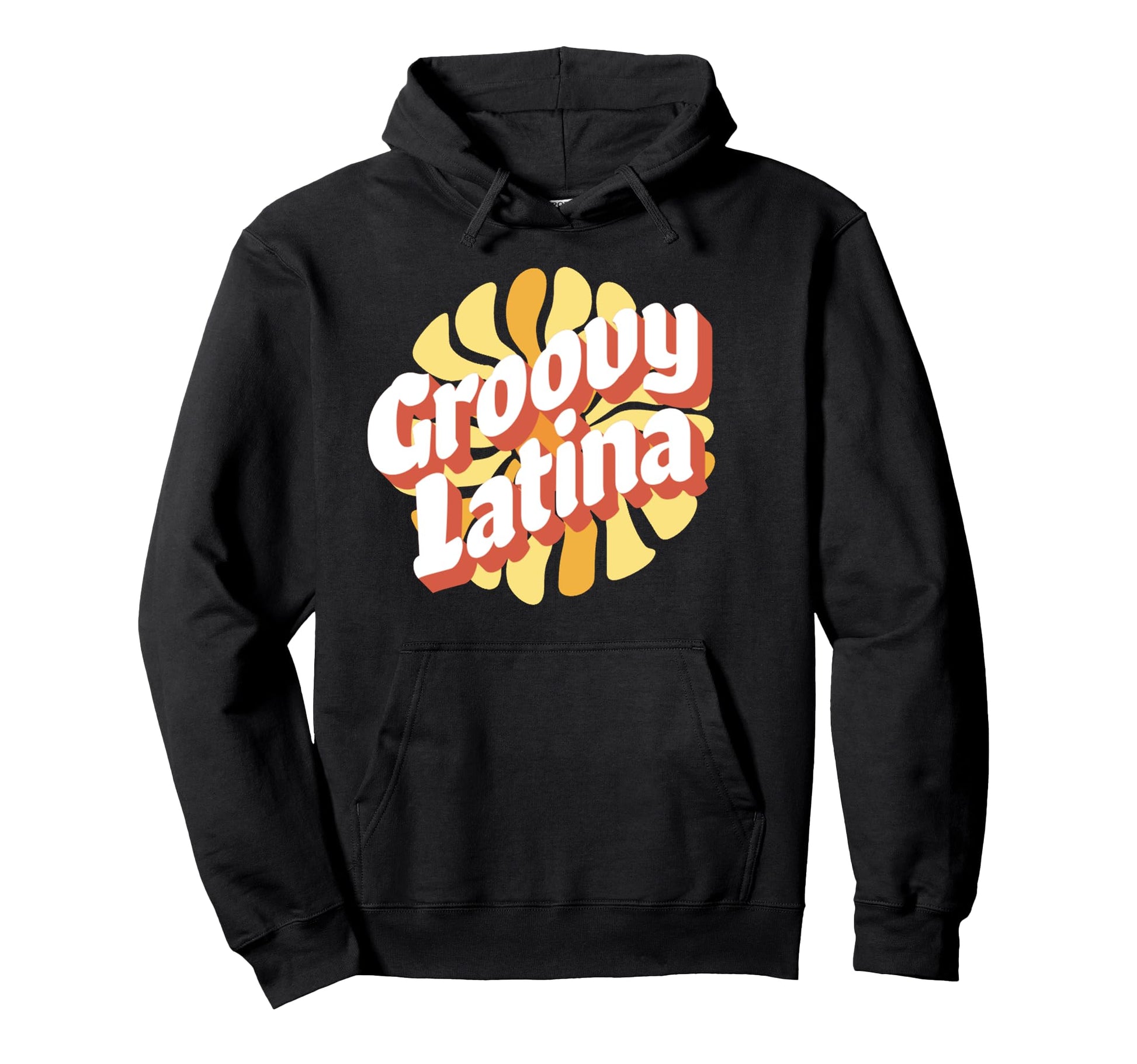 Groovy Latina Boho Hoodie - Streetwear Style for Adults - T-Shirt, Sweatshirt, Hoodie