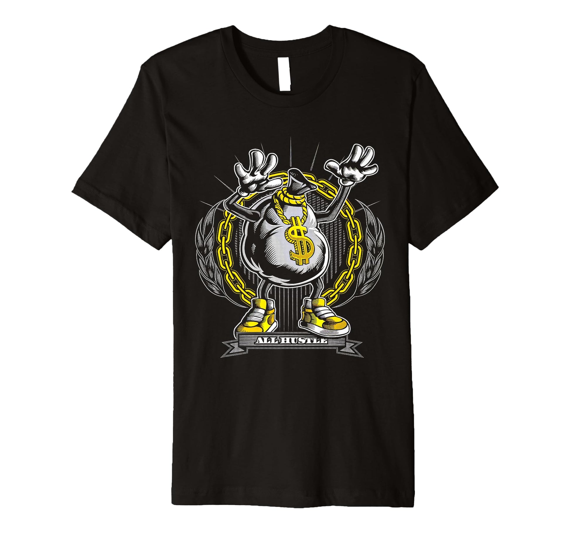 Gangster Hiphop Old School Hip Hop T-Shirt - Fun Novelty Design Unisex - T-Shirt, Sweatshirt, Hoodie