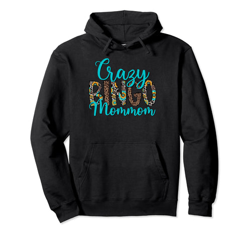 Dark Crazy Bingo Mommom Bingo Lover Peace Hoodie - Minimalist Print Unisex - T-Shirt, Sweatshirt, Hoodie