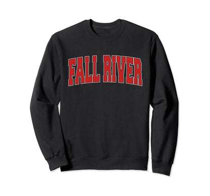 Fall River Ma Massachusetts Varsity Sweatshirt - Custom Art Print Unisex - T-Shirt, Sweatshirt, Hoodie