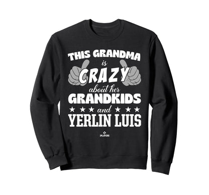 Grandma Crazy Yerlin Luis Sweatshirt - Aesthetic Graphic Men Women - T-Shirt, Sweatshirt, Hoodie