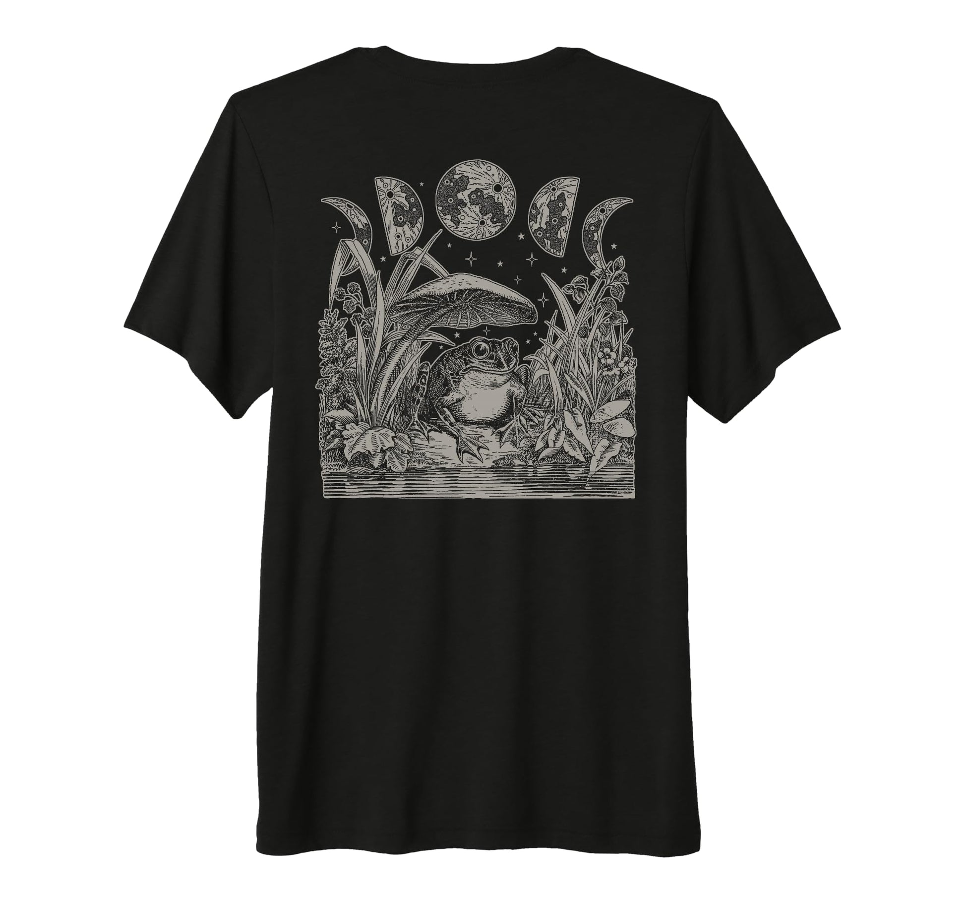 Whimsy Goth Fairycore Grunge Frog T-Shirt - Aesthetic Graphic Unisex - T-Shirt, Sweatshirt, Hoodie