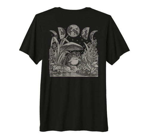 Whimsy Goth Fairycore Grunge Frog T-Shirt - Aesthetic Graphic Unisex - T-Shirt, Sweatshirt, Hoodie