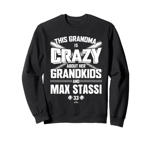 Grandma Crazy Max Stassi Chicago Sweatshirt - Casual Everyday Wear Unisex - T-Shirt, Sweatshirt, Hoodie