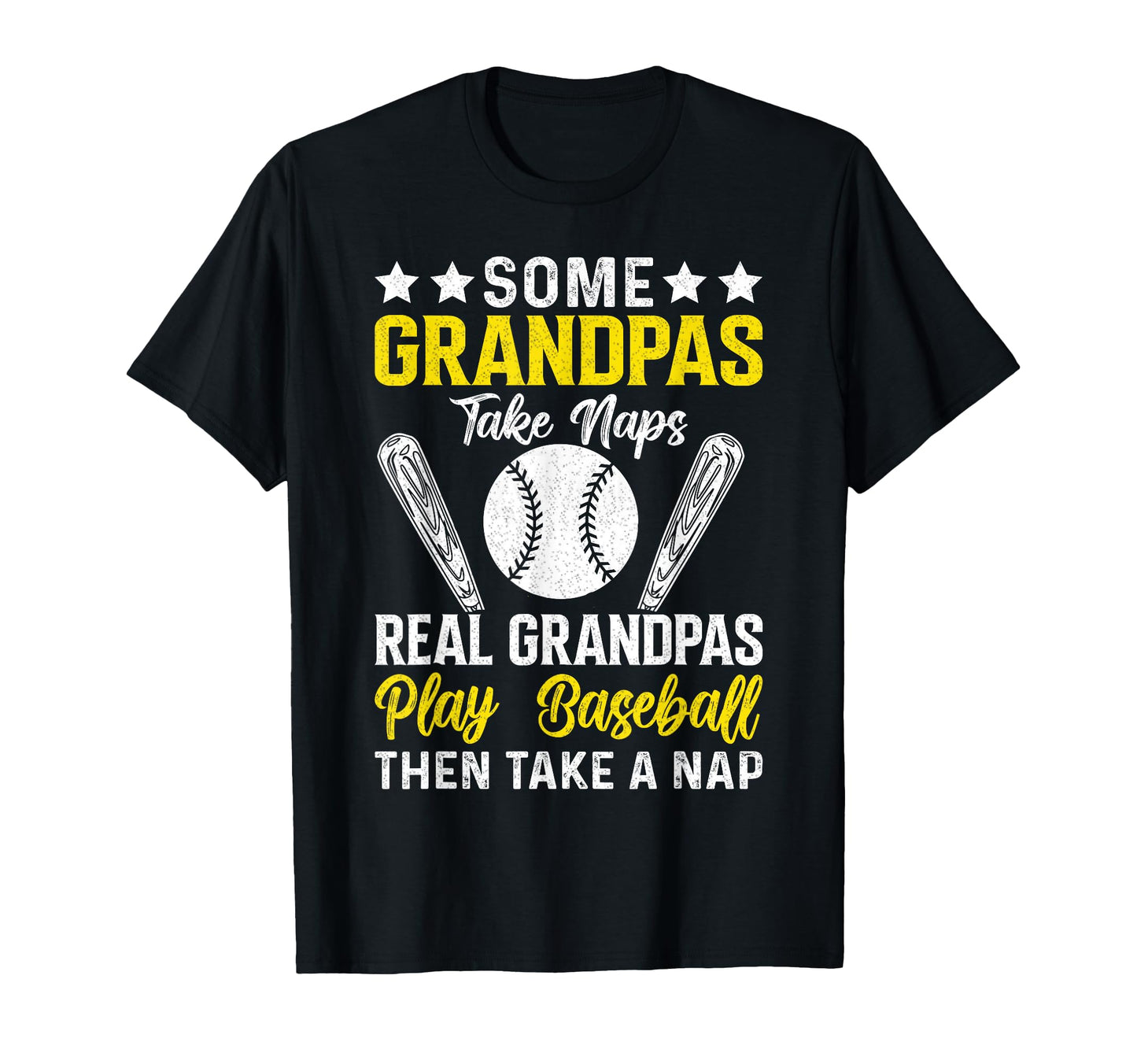 Some Grandpas Take Nap Real Play T-Shirt - Graphic Print for Adults - T-Shirt, Sweatshirt, Hoodie