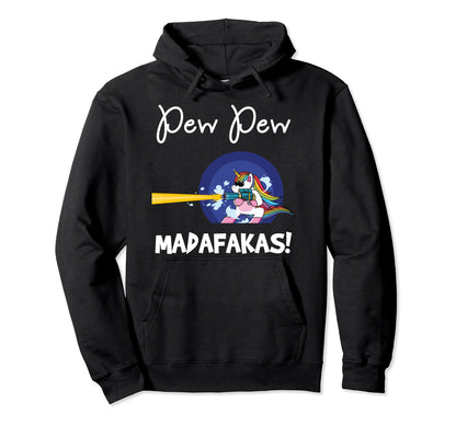 Pew Madafakas Funny Fantasy Angry Hoodie - Unique Graphic Men Women - T-Shirt, Sweatshirt, Hoodie
