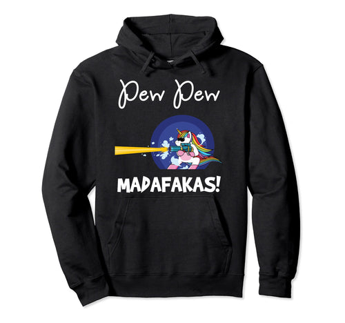 Pew Madafakas Funny Fantasy Angry Hoodie - Unique Graphic Men Women - T-Shirt, Sweatshirt, Hoodie
