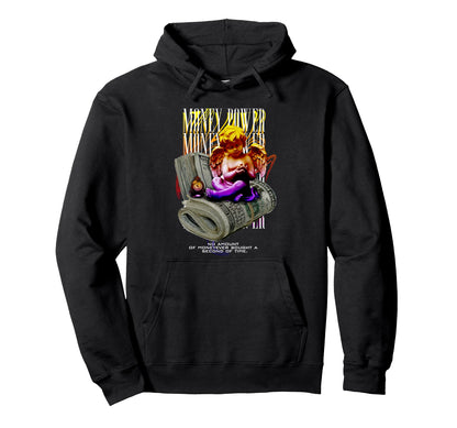 Angel Money Power Time Aesthetic Edgy Hoodie - Graphic Print Unisex - T-Shirt, Sweatshirt, Hoodie