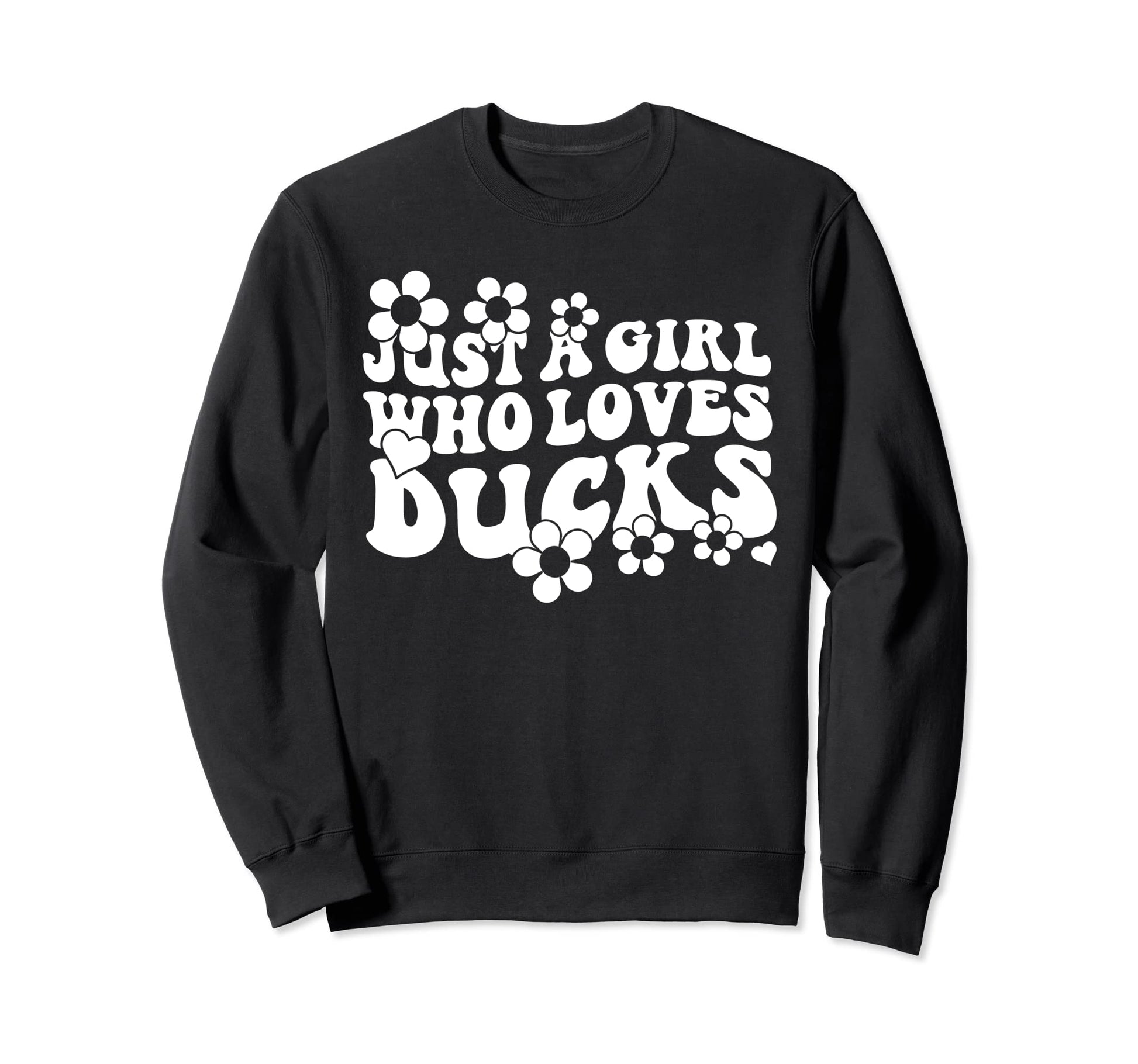 Groovy Boho Hippie Just Who Loves Sweatshirt - Casual Everyday Wear Unisex - T-Shirt, Sweatshirt, Hoodie