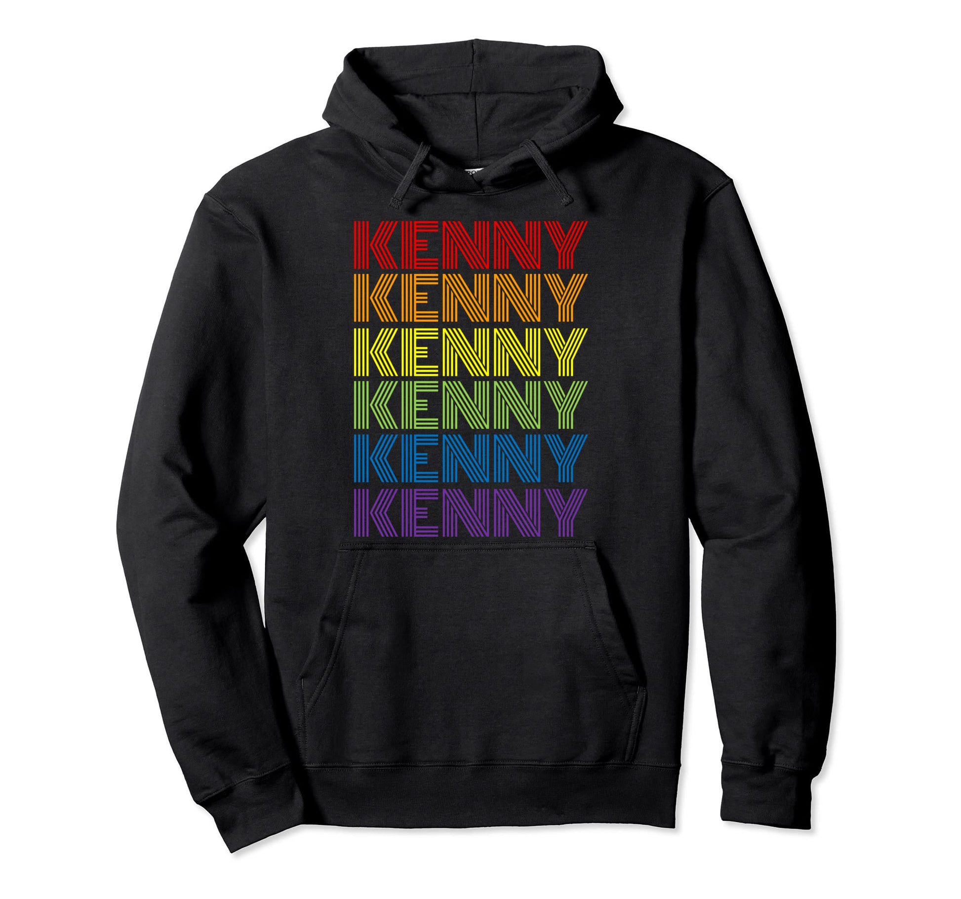 Kenny Rainbow Hoodie - Graphic Print for Adults - T-Shirt, Sweatshirt, Hoodie