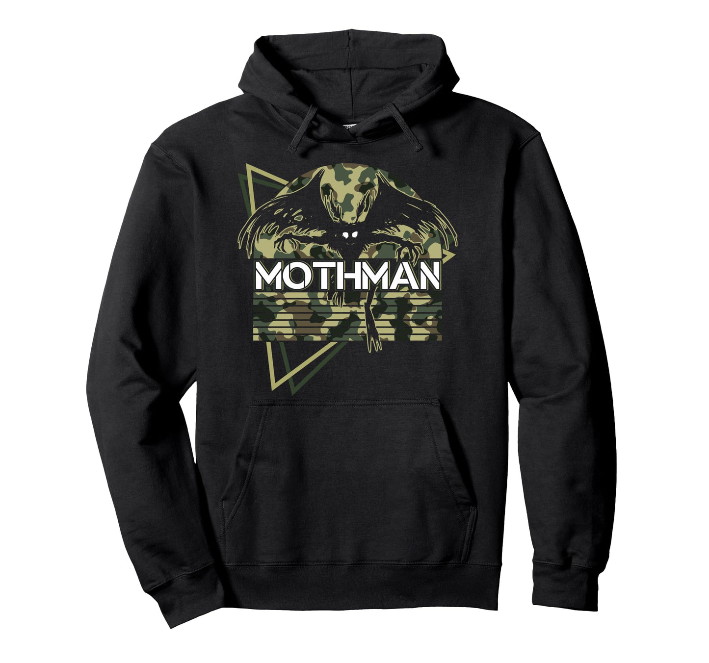 Vaporwave Aesthetic Mothman Hoodie - Novelty Apparel Men Women - T-Shirt, Sweatshirt, Hoodie