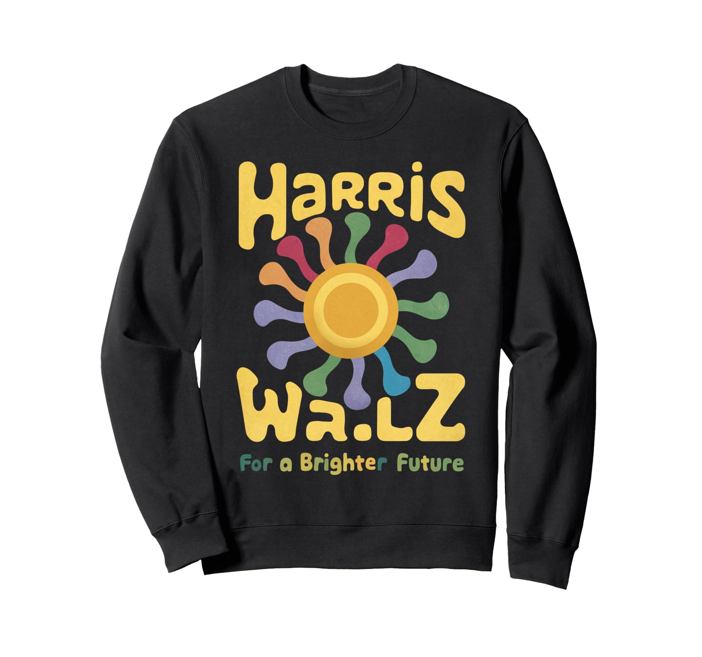 Boho Harris Walz Art Sweatshirt - Novelty Apparel Unisex - T-Shirt, Sweatshirt, Hoodie