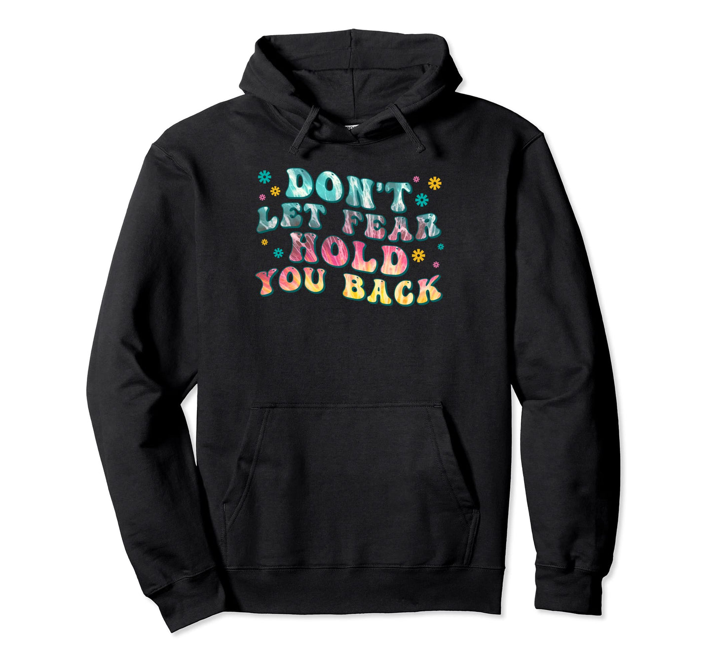 Tie Dye Groovy Hippie Positive Hoodie - Novelty Apparel Men Women - T-Shirt, Sweatshirt, Hoodie
