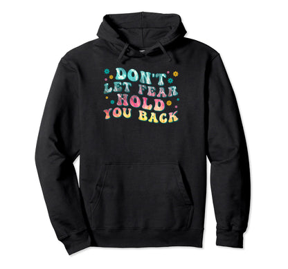 Tie Dye Groovy Hippie Positive Hoodie - Novelty Apparel Men Women - T-Shirt, Sweatshirt, Hoodie