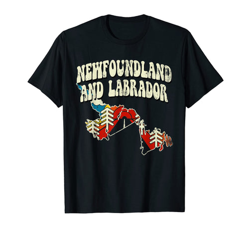 Newfoundland Labrador Province T-Shirt - Custom Art Print Men Women - T-Shirt, Sweatshirt, Hoodie