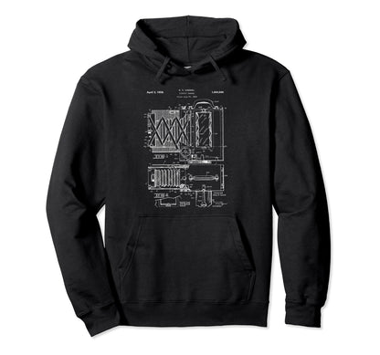 1923 Patent Camera Photography Hoodie - Graphic Print for Adults - T-Shirt, Sweatshirt, Hoodie