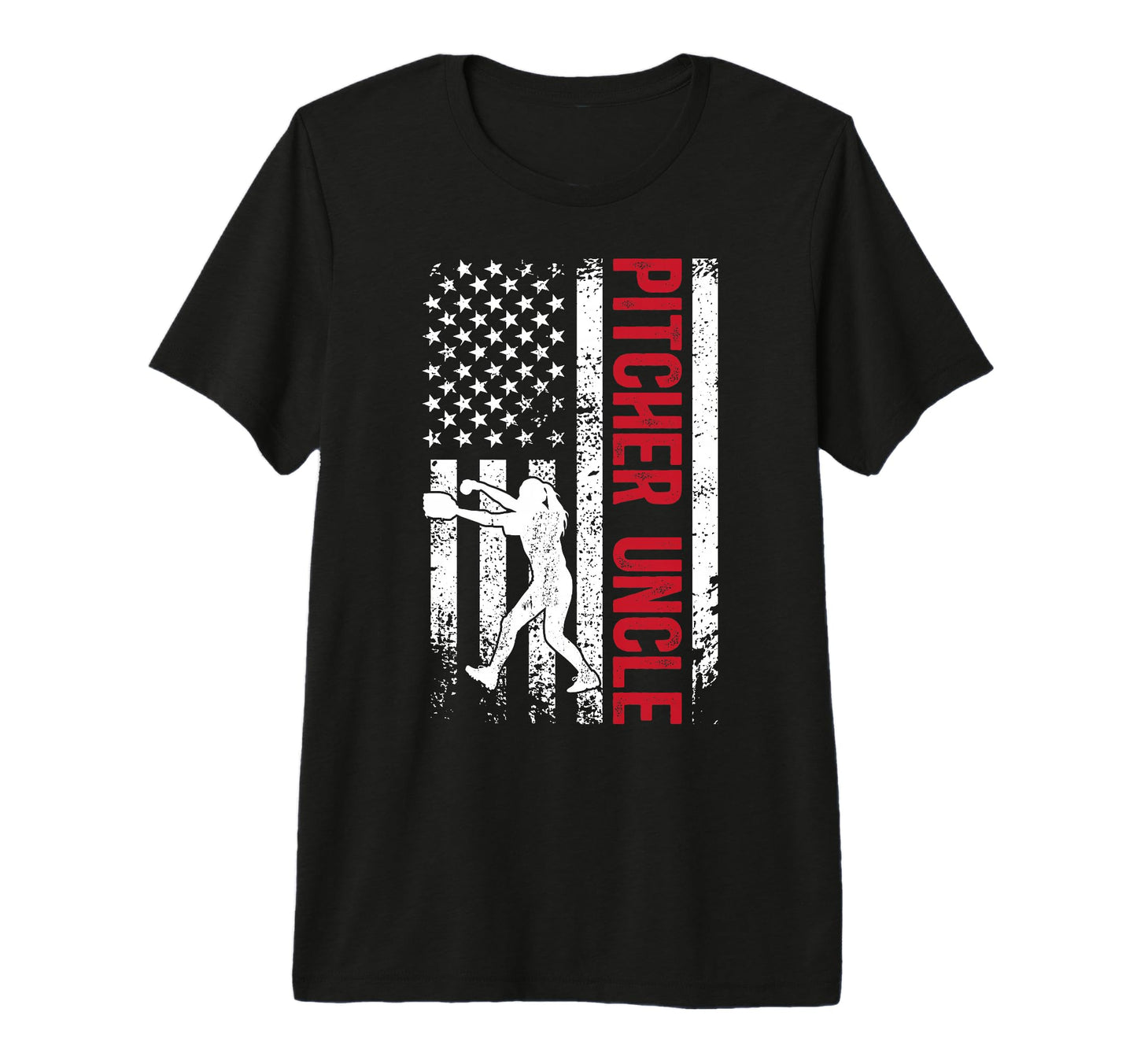 Mens Baseball Pitcher Uncle Baseball T-Shirt - Streetwear Style for Adults - T-Shirt, Sweatshirt, Hoodie