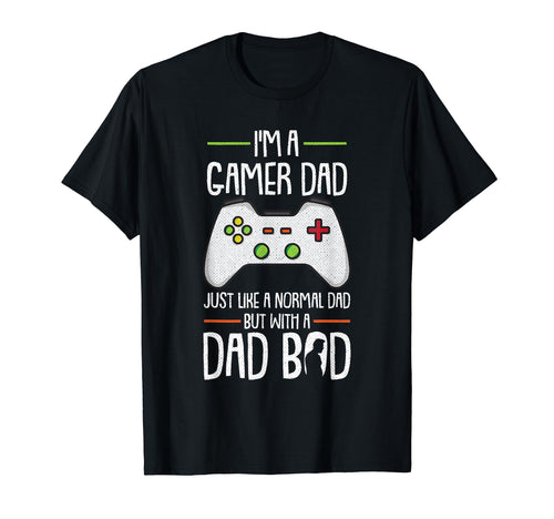 Gamer Dad Fathers Day Funny T-Shirt - Casual Everyday Wear for Adults - T-Shirt, Sweatshirt, Hoodie