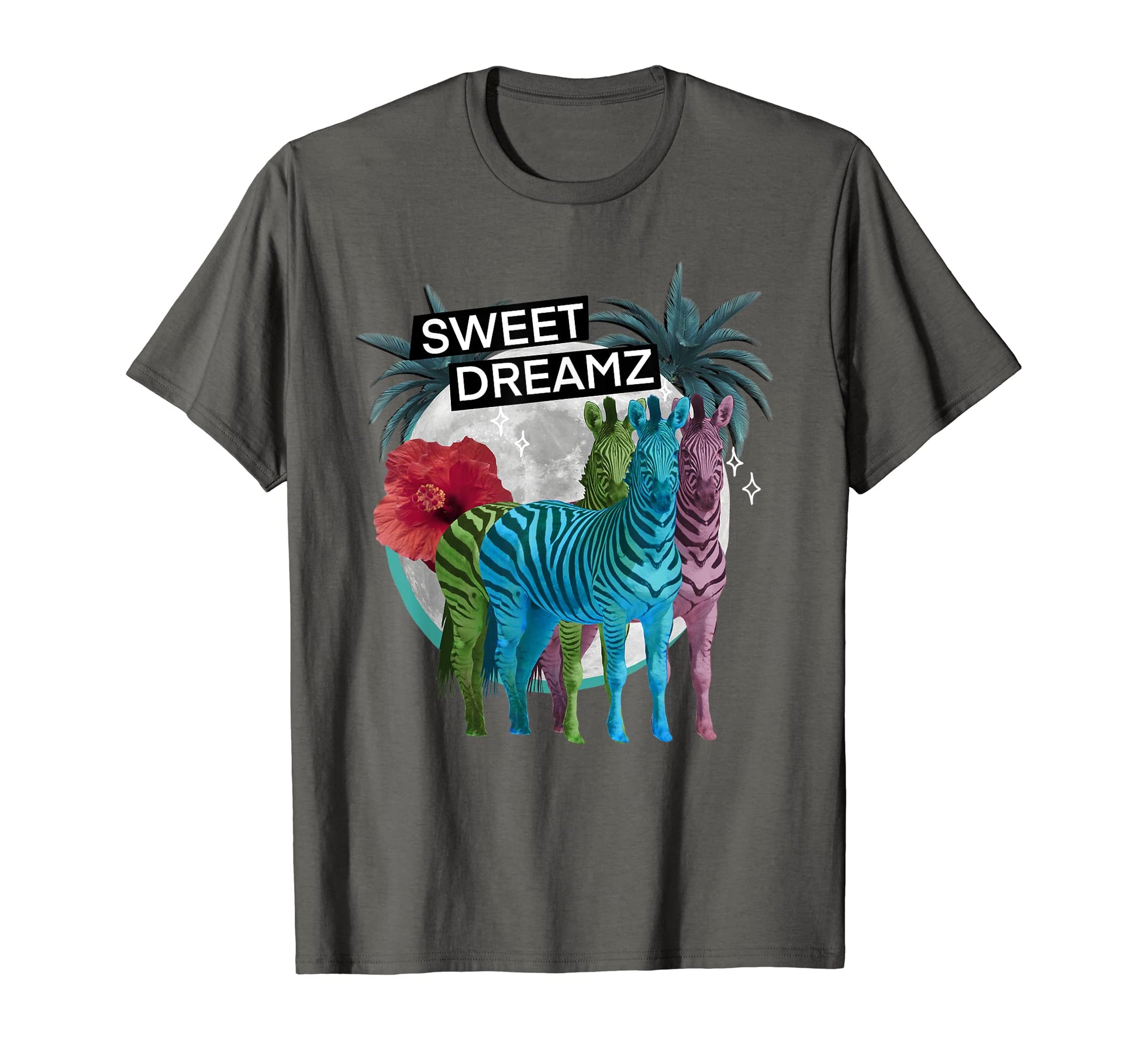 Maximalist Zebra Funky Y2K Summer T-Shirt - Novelty Apparel Unisex - T-Shirt, Sweatshirt, Hoodie