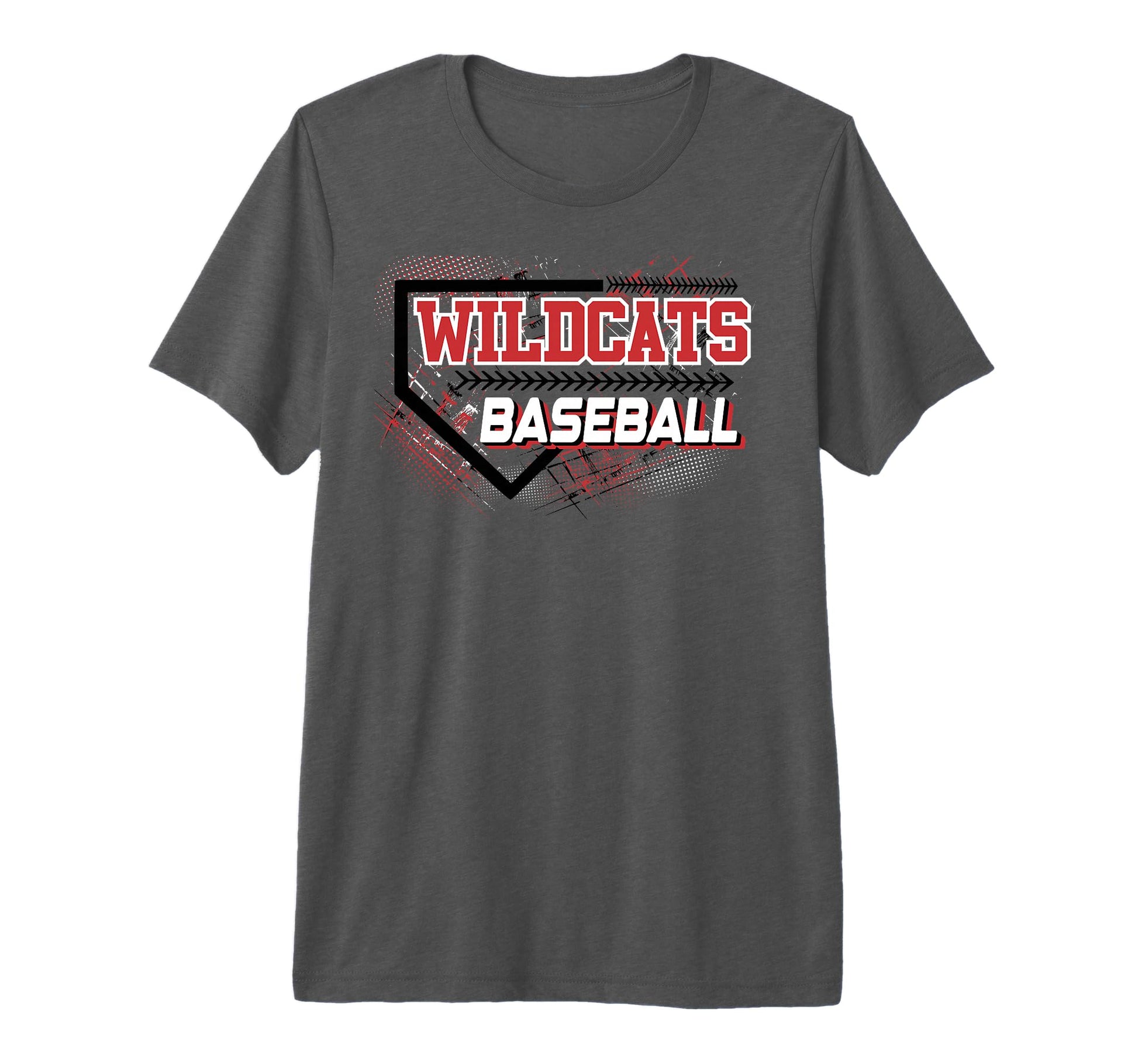 Wildcats Baseball Mom Sports Game Day T-Shirt - Graphic Print Men Women - T-Shirt, Sweatshirt, Hoodie