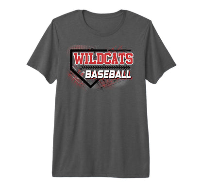 Wildcats Baseball Mom Sports Game Day T-Shirt - Graphic Print Men Women - T-Shirt, Sweatshirt, Hoodie