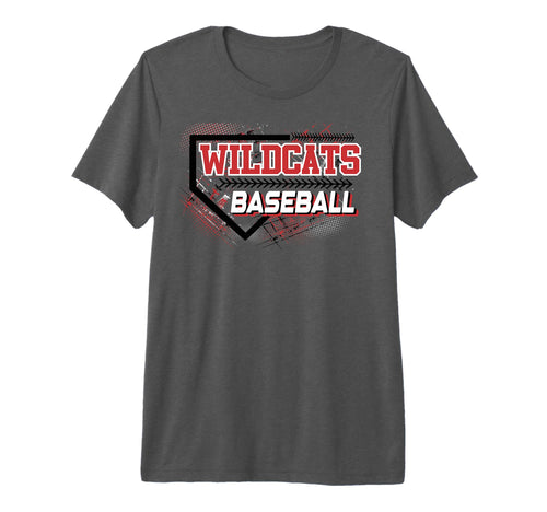 Wildcats Baseball Mom Sports Game Day T-Shirt - Graphic Print Men Women - T-Shirt, Sweatshirt, Hoodie