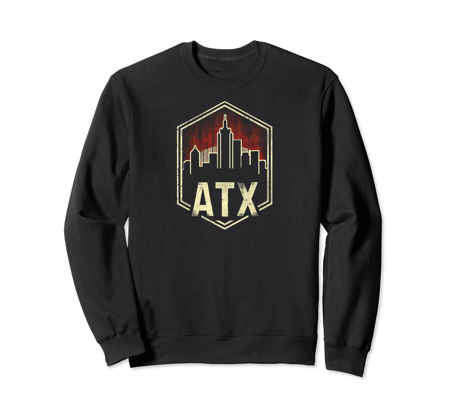 Atx Grit 90S Grunge Urbandecay Mens Sweatshirt - Unique Graphic Unisex - T-Shirt, Sweatshirt, Hoodie